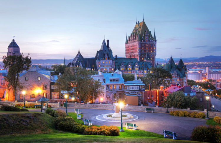 Забележителности в Канада - Chateau Frontenac