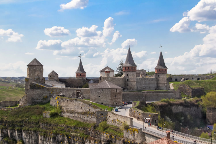 Забележителности на Украйна - Старият замък на Каменец-Подолски