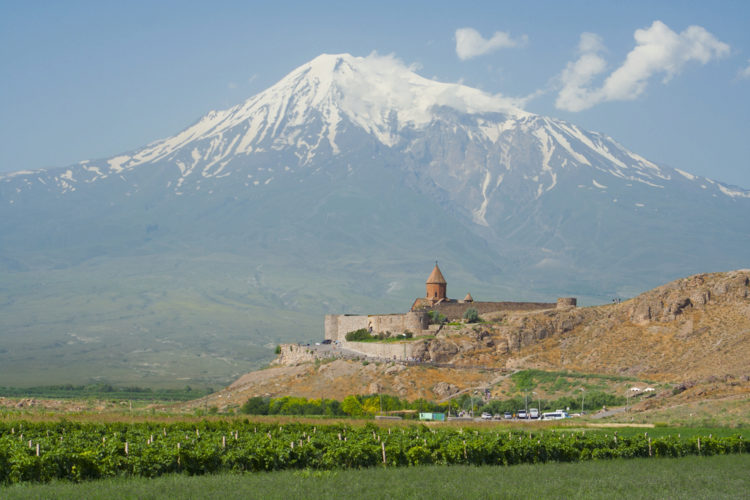 Забележителности в Армения - планината Арарат