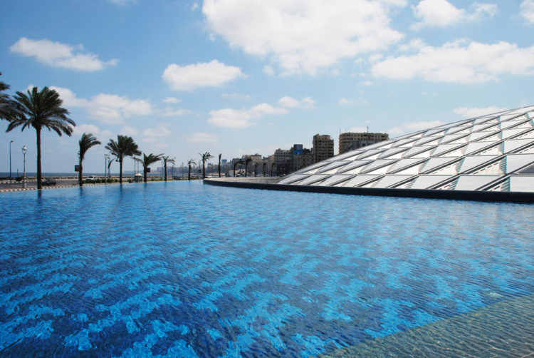 Забележителности в Египет - Bibliotheca Alexandrina