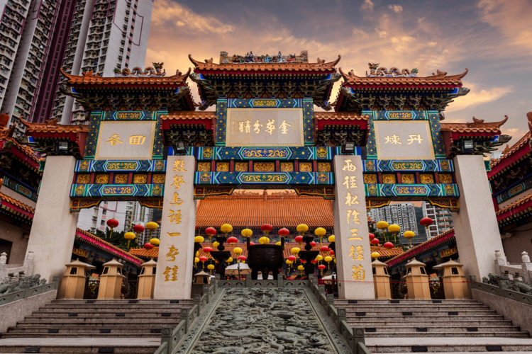 Какво да видите в Хонконг - храм Wong Tai Sin