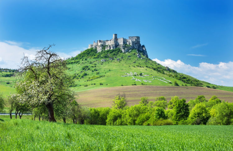 Spišský Hrad - забележителности на Словакия