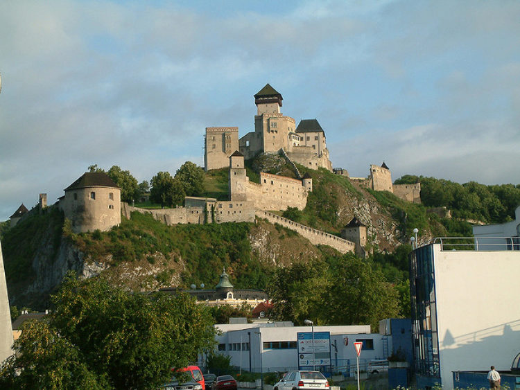 Trenčianský Hrad - забележителности на Словакия