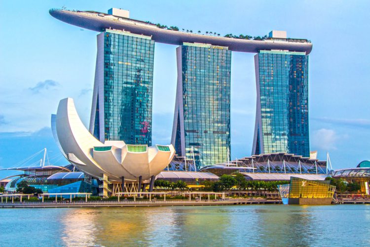 Marina Bay Sands Hotel - Забележителности на Сингапур