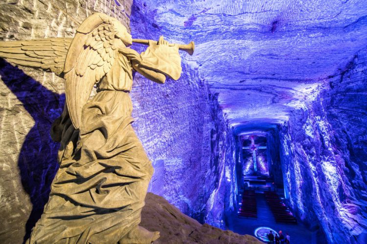 Солната катедрала в Сипакира - Забележителности на Колумбия