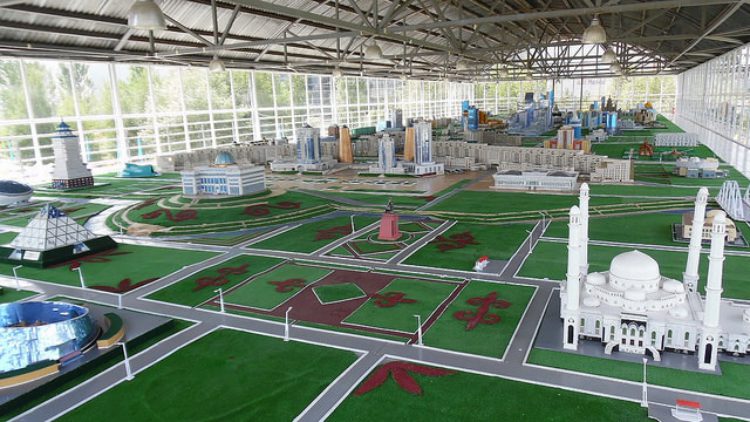 Карта на Казахстан 