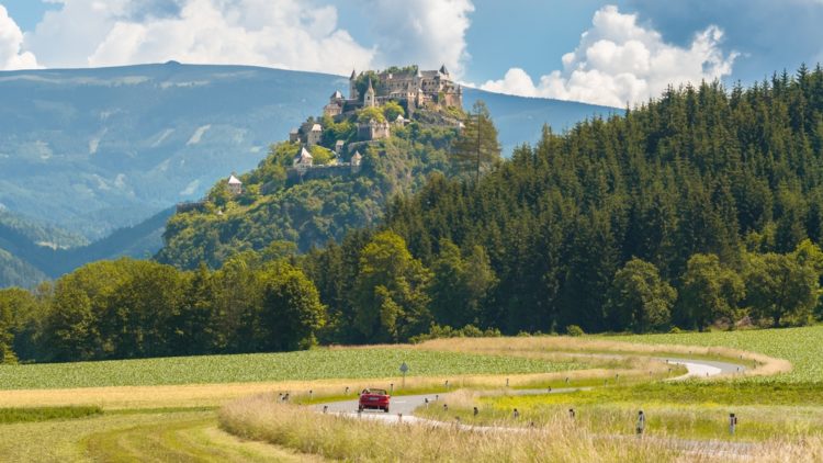Замъкът Gochosterwitz в Австрия