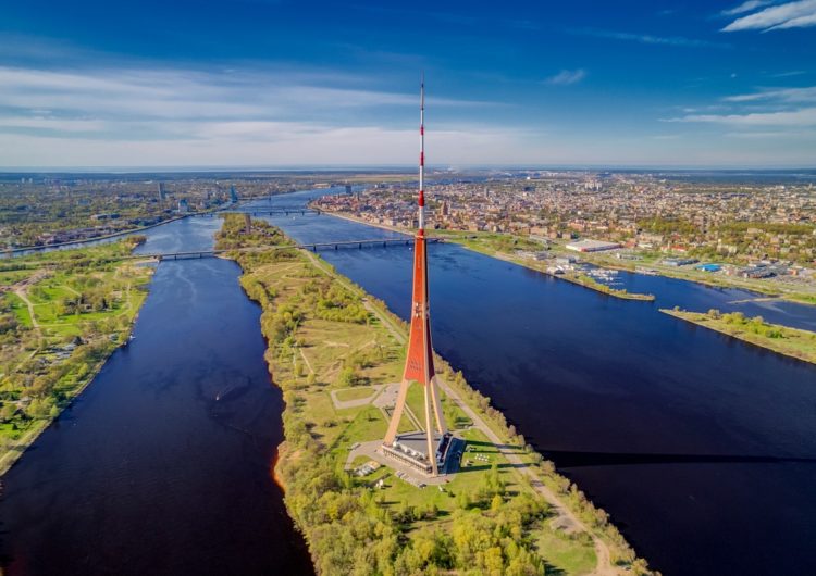 Телевизионна кула в Рига, Латвия