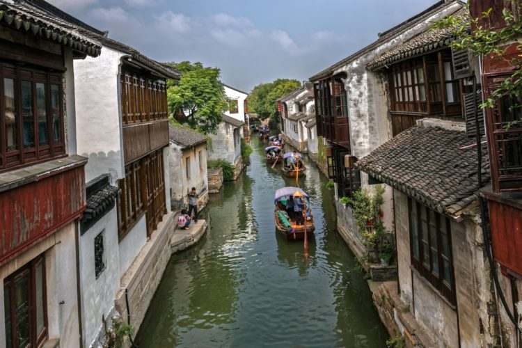Zhouzhuang в Китай