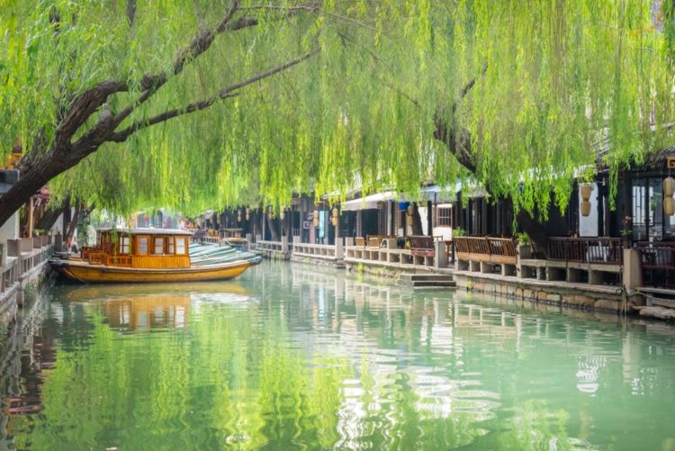 Zhouzhuang в Китай