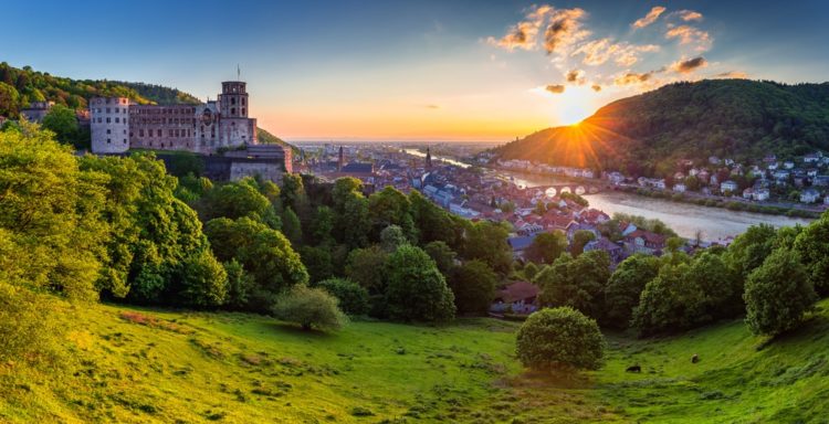 Замъкът Хайделберг в Германия