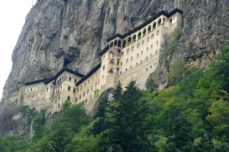 Манастир Panagia Sumela в Турция