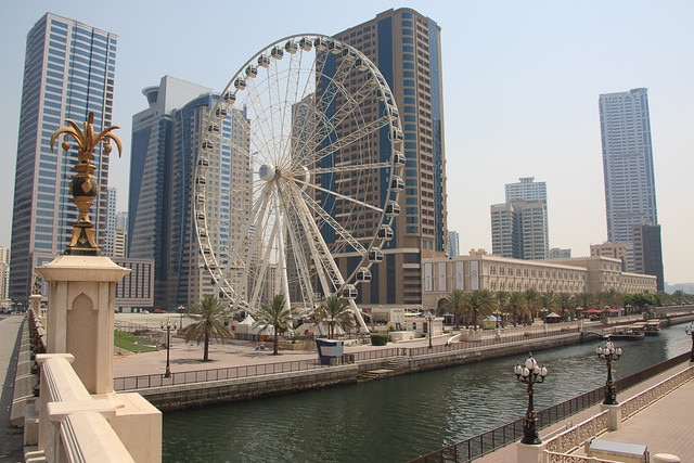 Каналът Al Qasba в ОАЕ