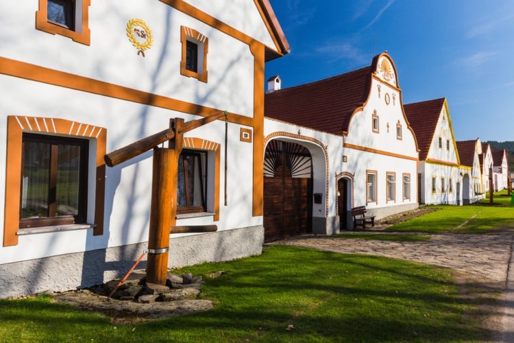 Desa bersejarah Holašovice di Republik Ceko