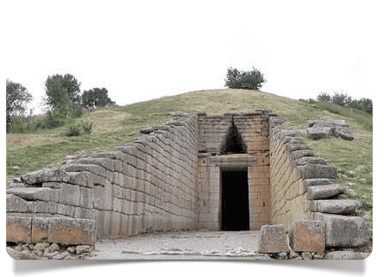 Микены сокровищница Атрея 16ый век до н.э