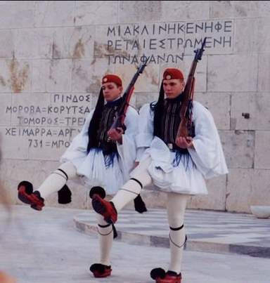 смена караула 