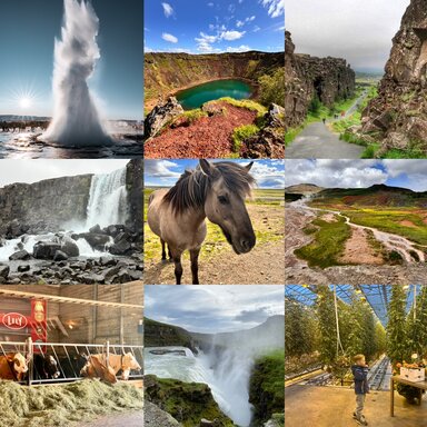  экскурсия в Рейкьявике "Золотое кольцо "