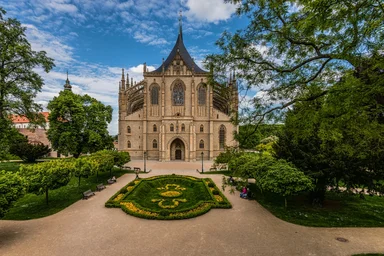 Собор Святой Варвары в Кутна Гора, Чехия 