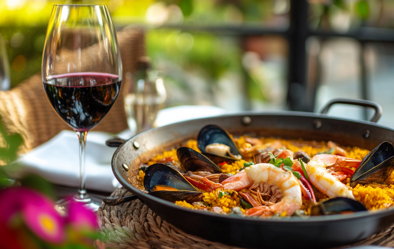 Обед в Барселоне