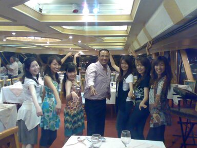 豪華ナイル川ディナクルーズーショー CAIRO NILE DINNER CRUISE