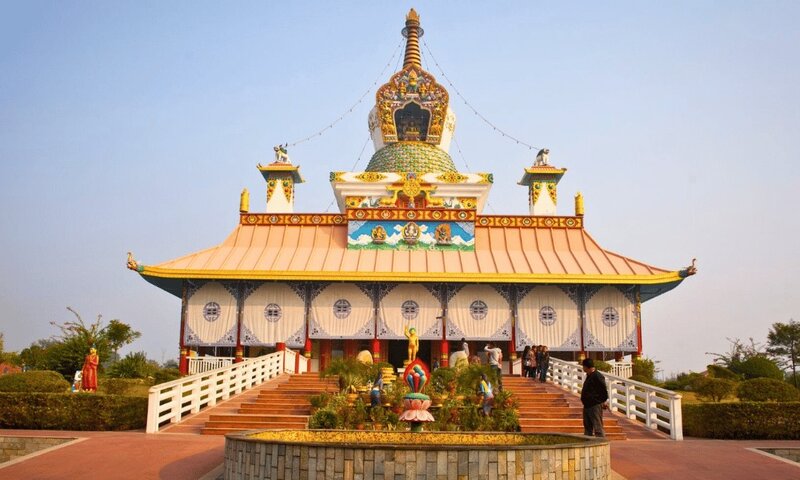 A peaceful monastery where time slows down and the mind finds space to breathe.