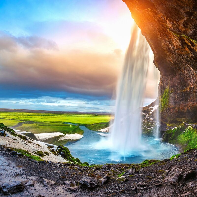 Водопад Сельяландсфосс