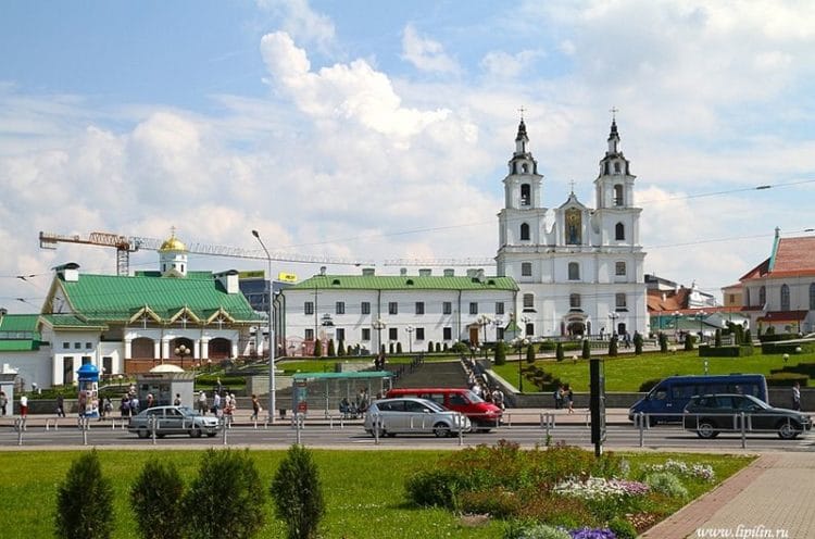 Верхний город в Минске Верхний город - достопримечательности Минска