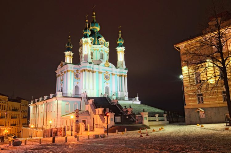 Андреевская церковь в Киеве Андреевская церковь - достопримечательности Киева