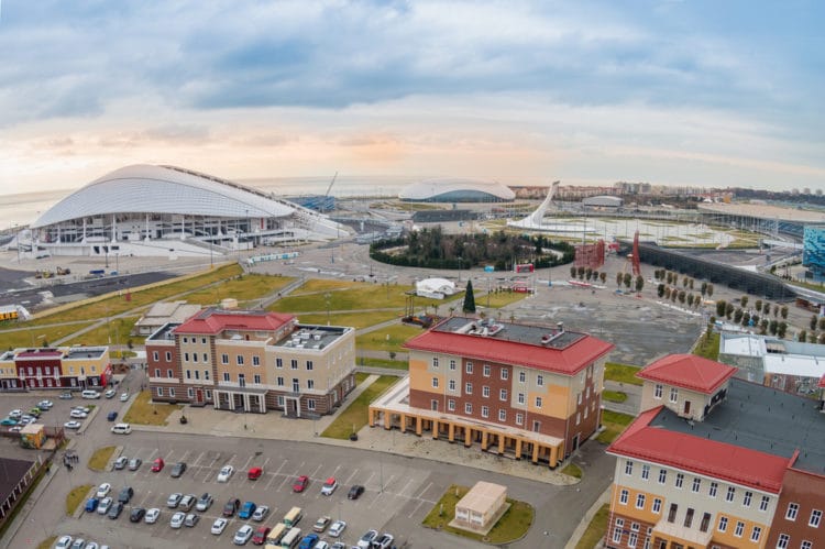 Олимпийский парк в Сочи Олимпийский парк - достопримечательности Сочи