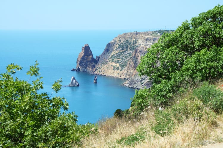 Мыс Фиолент в Крыму Мыс Фиолент - достопримечательности Крыма