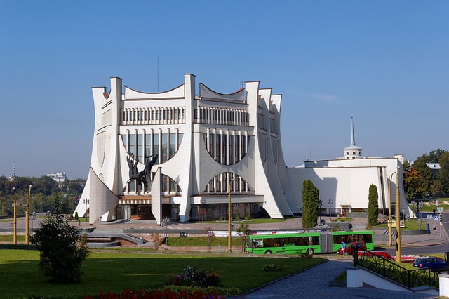 Гродненский драматический театр в Гродно Гродненский драматический театр - достопримечательности Гродно